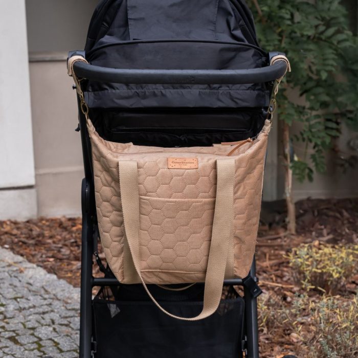 Stroller <b>Bag M </b> <em> Velvet Light Brown </em> - Image 1