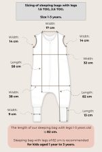 Sleeping Bag With Legs <b>1.0 TOG 1-2 Years</b> <em> Birdsong </em> - Image 17