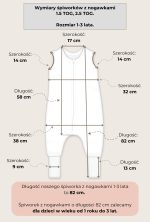 Sleeping Bag With Legs <b>1.0 TOG 1-2 Years</b> <em> Birdsong </em> - Image 16