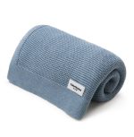 Kocyk Bambusowy <b> Bibi </b><em> Ocean Blue</em> - obrazek 5