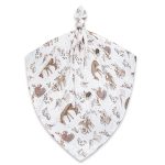 Otulacz <b> bambusowy muślinowy 100x120 </b><em> Forest Friends </em>