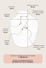 Wiosenno-letni otulacz <b> do fotelika </b><em>Happy Goose Olive </em> - obrazek 14