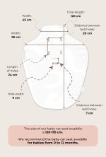 Wiosenno-letni otulacz <b> do fotelika </b><em>Happy Goose Olive </em> - obrazek 16