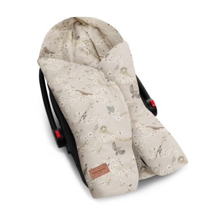 Baby Spring Car Seat Swaddle <em> Birdsong </em>