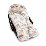 Wiosenno-letni otulacz <b> do fotelika </b><em> Forest Friends </em>