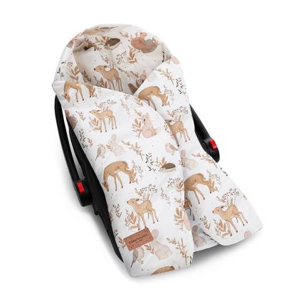 Wiosenno-letni otulacz <b> do fotelika </b><em> Forest Friends </em>