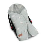 Wiosenno-letni otulacz <b> do fotelika </b><em>Happy Goose Olive </em>