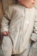 Cotton Baby Pyjamas 56 cm <em> Happy Goose Olive </em> - Image 4