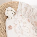 Otulacz <b> bambusowy muślinowy 100x120 </b><em> Bunny NEW </em> - obrazek 6