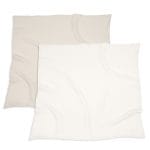Muslin baby blanket <b> 2 pcs. 75x75 cm </b><em> light beige and cream </em>