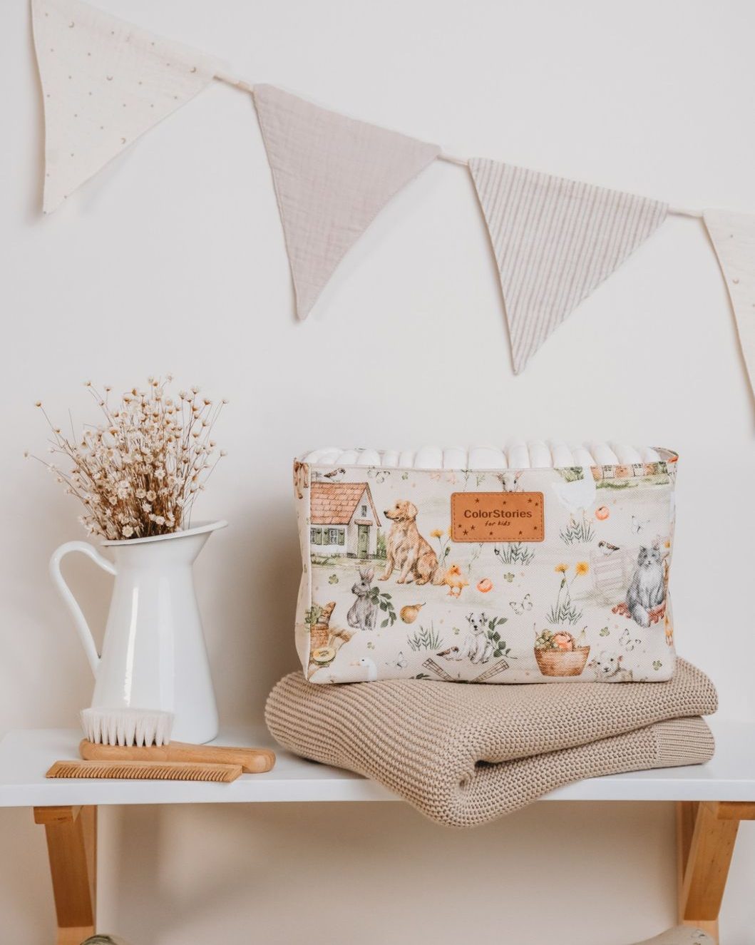 Pojemnik L <b>na akcesoria </b> <em> Little Farm </em> - obrazek 2