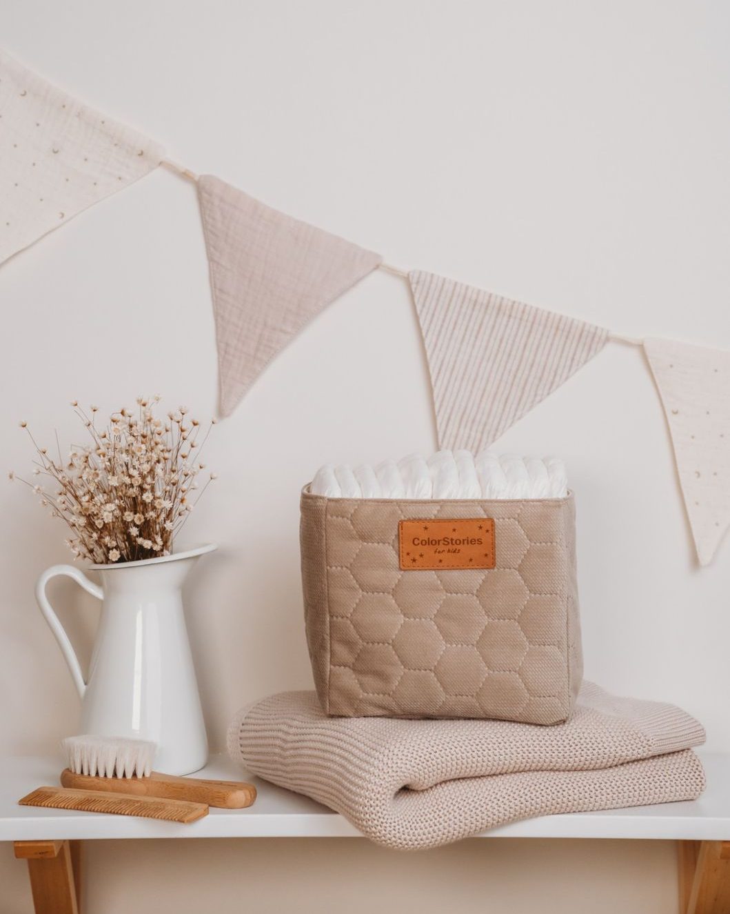 Pojemnik S <b> na akcesoria </b><em> Velvet Cappuccino </em> - obrazek 2