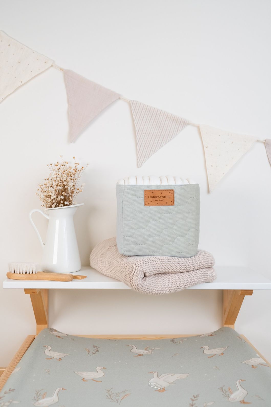 Pojemnik S <b> na akcesoria </b><em> Velvet Baby Blue </em> - obrazek 2