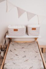 Cotton Changing Mat Fitted Sheet <em> Birdsong </em> - Image 46