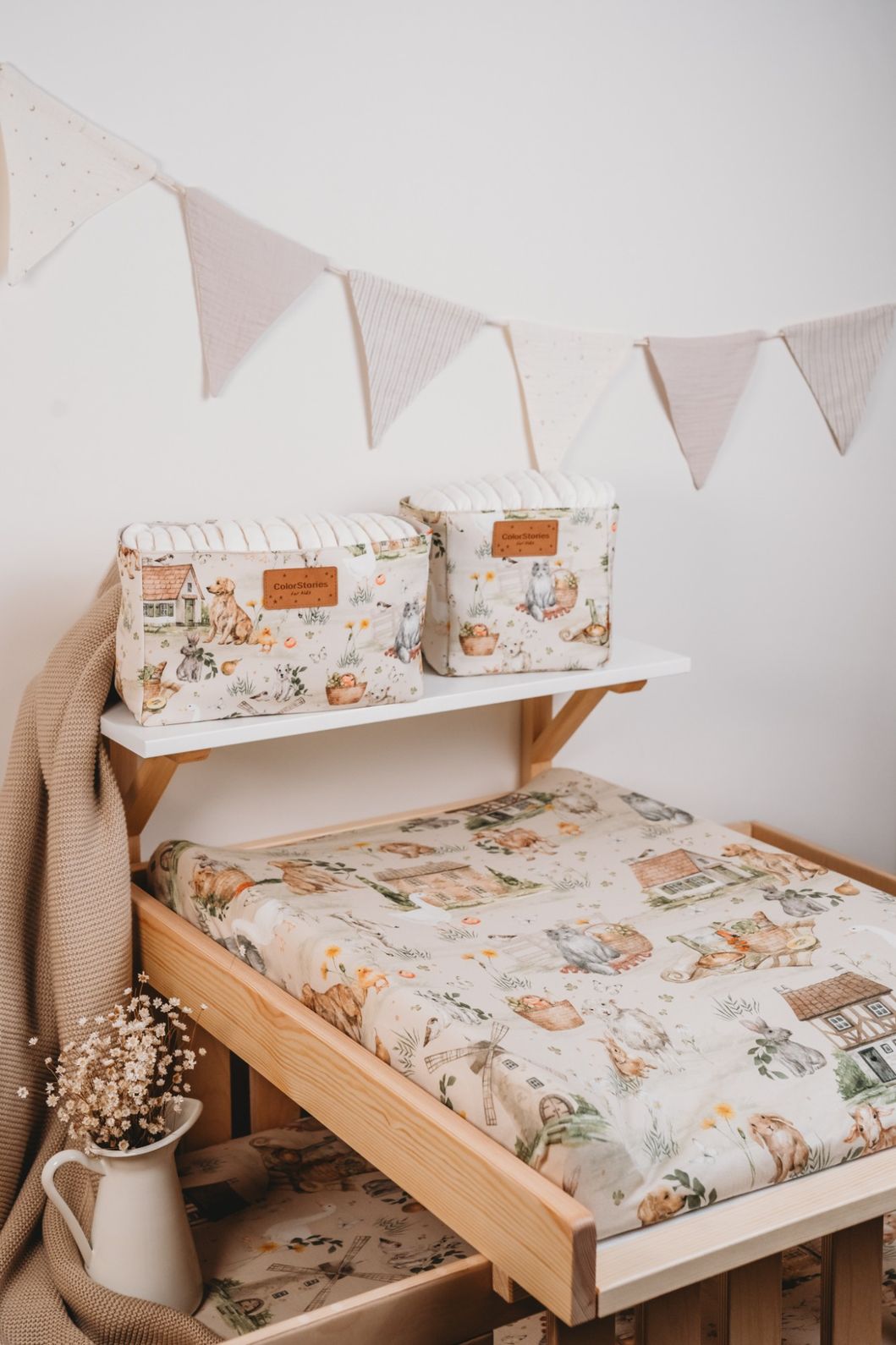 Pojemnik S <b> na akcesoria </b><em> Little Farm </em> - obrazek 5