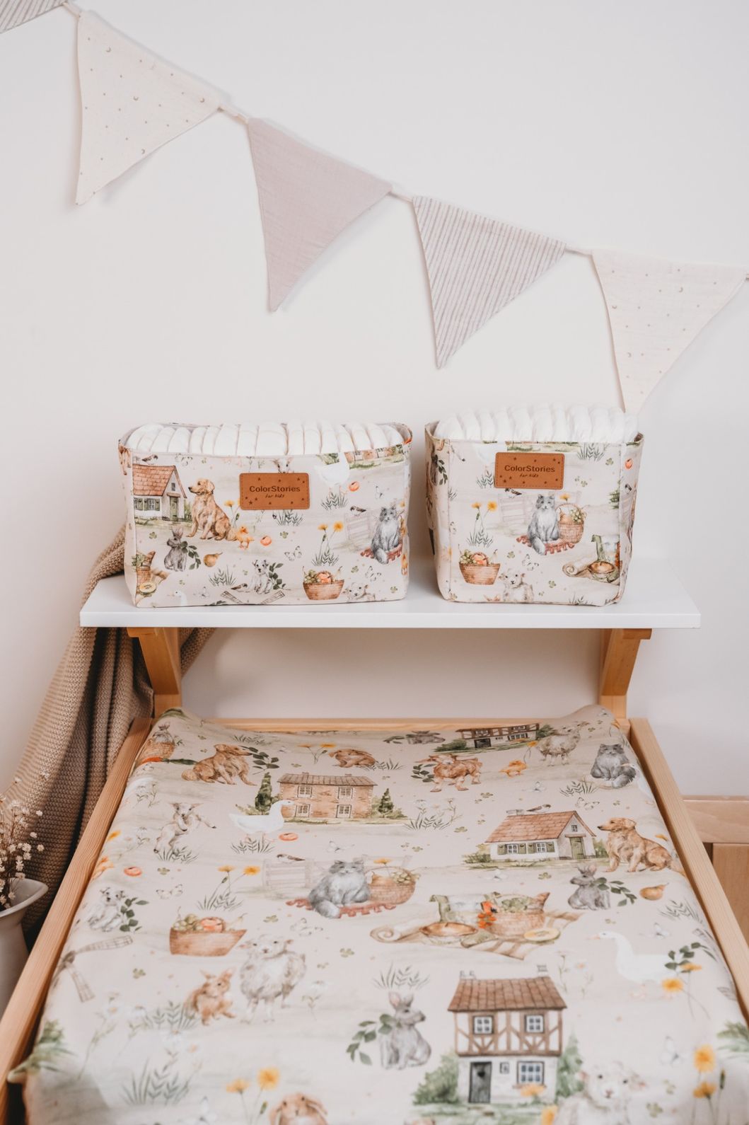 Pojemnik S <b> na akcesoria </b><em> Little Farm </em> - obrazek 4