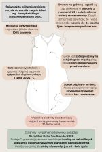 Śpiworek do spania <b> 1.0 TOG 6-18 mies. </b> <em> Woodland </em> - obrazek 3