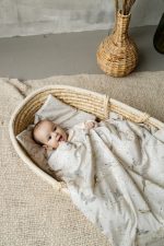 Poduszka <b> dla niemowlaka z wypełnieniem 40x30 cm </b> <em> Birdsong </em> - obrazek 6