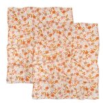 Bamboo Muslin Cloth <b> 50x60 cm 2-Pack </b><em> Primrose</em>