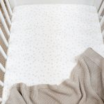 Cotton Baby Crib <b>Fitted Sheet 90x60 cm</b><em>Playground Beige</em> - Image 5