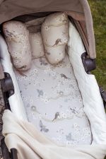 Prześcieradło <b>do gondoli 70x45 cm</b> <em> Birdsong </em> - obrazek 2