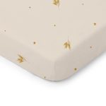 Cotton Baby Bed Fitted Sheet <b> 140x70 cm</b><em>  Angel Dust </em> - Image 7