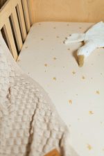 Cotton Baby Bed Fitted Sheet <b> 140x70 cm</b><em>  Angel Dust </em> - Image 13