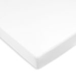 Cotton Baby Bed Fitted Sheet <b> 140x70 cm</b><em> White</em>