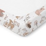 Prześcieradło <b>do łóżeczka 120x60cm</b><em> Forest Friends</em> - obrazek 8