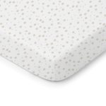 Cotton Baby Bed Fitted Sheet <b> 140x70 cm</b><em> Playground Beige</em>