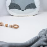 Cotton Baby Bed Fitted Sheet <b> 140x70 cm</b><em> White</em> - Image 10