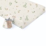 Cotton Changing Mat Fitted Sheet <em> Eucalyptus </em>