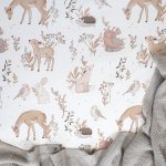 Prześcieradło <b>do łóżeczka 120x60cm</b><em> Forest Friends</em> - obrazek 5