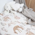 Prześcieradło <b>do łóżeczka 120x60cm</b><em> Forest Friends</em> - obrazek 6