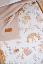 Cotton Changing Mat Fitted Sheet <em> Forest Friends </em> - Image 4