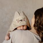 Ręcznik z kapturkiem <b> Kotek duży </b> <em> Cappuccino </em> - obrazek 6