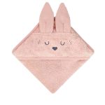Ręcznik z kapturkiem <b> Królik duży </b> <em> Pudrowy Róż </em> - obrazek 14