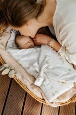 Ciepły Kocyk Minky <b> dla niemowlaka 75 x 90 cm </b> <em> Birdsong </em> - obrazek 44