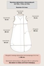 Baby Sleeping Bag <b>0.5 TOG 0-6 </b> <em> Happy Goose </em> - Image 14