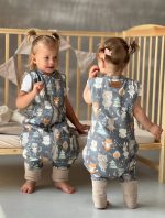 Śpiworek 1.0 TOG <b> z nogawkami 2-4 lata </b> <em> Woodland Grey </em> - obrazek 4