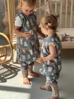 Śpiworek 1.0 TOG <b> z nogawkami 2-4 lata </b> <em> Woodland Grey </em> - obrazek 5