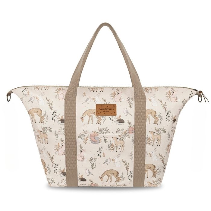 Torba do wózka forest friends beige