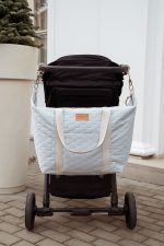 Torba <b> do wózka XL </b> <em> Velvet Baby Blue </em> - obrazek 4