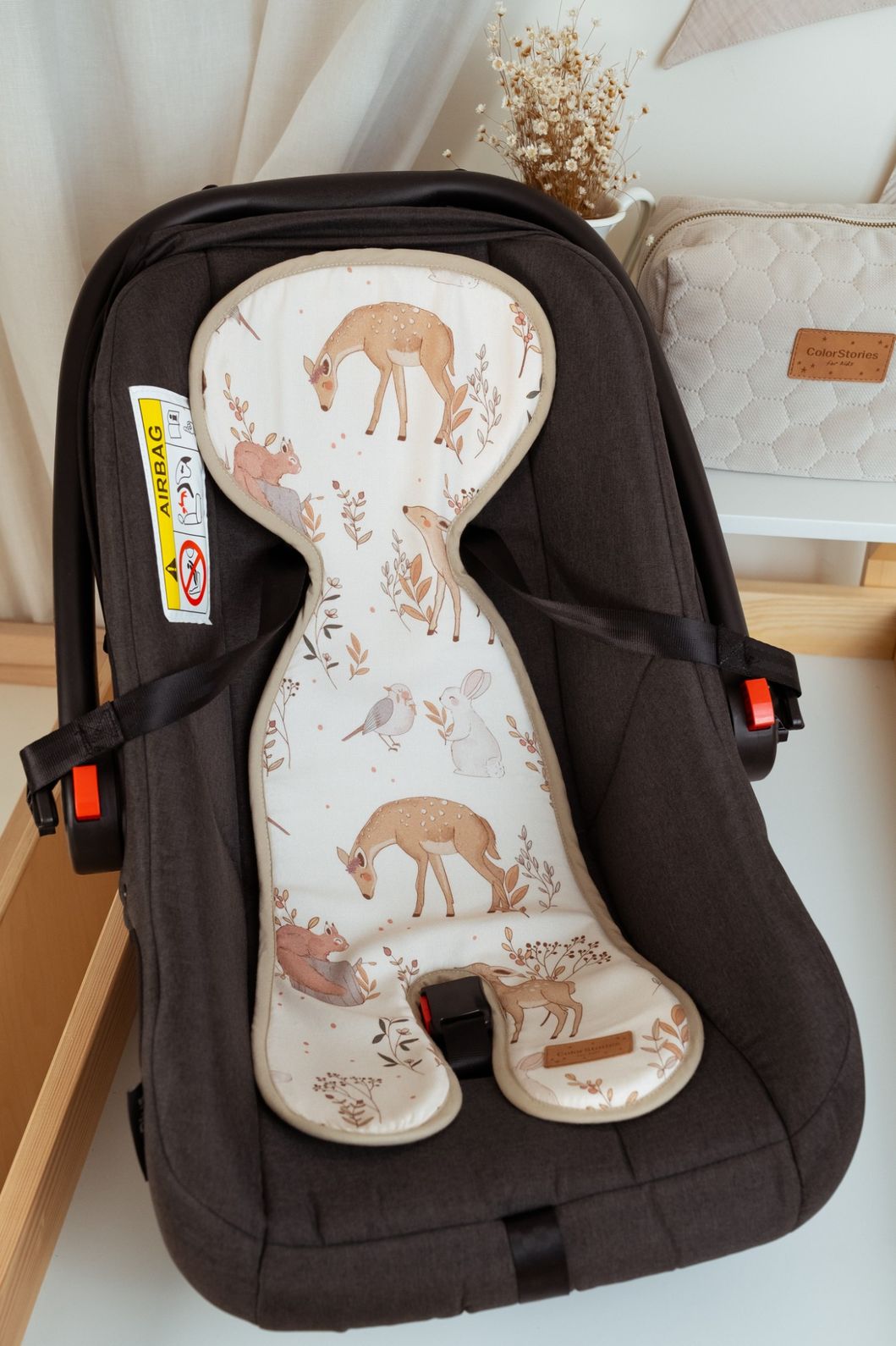 Baby Car Seat <b>Bamboo Pad</b> <em>  Herbs M (9-36 kg)</em> - Image 26