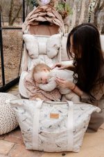 Stroller <b>Seat Liner</b> <em> Birdsong </em> - Image 4