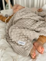 Kocyk Bambusowy <b> Fema </b> <em> Ciepły Beż</em> - obrazek 19