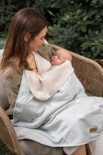 Ciepły Kocyk Merino <b> Bono </b> <em> Ciepły beż </em> - obrazek 20