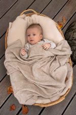 Kocyk Bambusowy <b> Hana </b> <em> Baby Blue </em> - obrazek 9