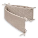 Ochraniacz <b> do łóżeczka </b> <em> Velvet Cappuccino </em> - obrazek 2