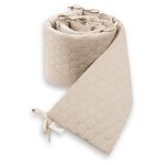 Ochraniacz <b> do łóżeczka </b> <em> Velvet Ciepły Beż </em>